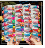 Children's hairpin quicksand flower cartoon Korean hair accessories little girl baby new princess fruit cute bb hairpin