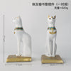 Egyptian cat bookcase