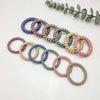 Thin frosted telephone cord - mixed color