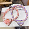 F love cake braided rope pair