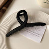 Large frosted cross grip [black]