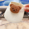 Milky white - bear head - 8 months - 3 years old 45-51 cm