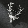 Simple deer silver