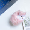 Sleeping cat stand-pink
