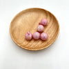 Colorful sunshine beads - rose pink