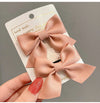 Bow hairpin [pink] 2 pieces