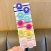 Sunflower mixed color 10-piece hair tie set