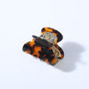 4 cm acetic acid material small catch [deep tortoise shell]