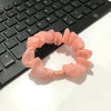 1# pearl yarn sausage loop - pink
