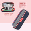 Plaid red (three layers of large capacity)