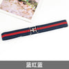 Blue red blue / circumference 55 to 85cm adjustable