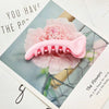 Pink vertical clip 10 cm