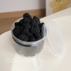 Black hair ring 100 fillings