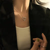 Simple heart necklace