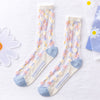 A0323-5 lace blue heel / one size fits all
