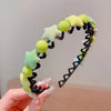 Green star headband