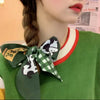 Green cow headband