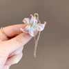 Pink water lily brooch