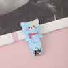 Blue kitten nail scissors / 5.5cm*1.5cm weighs 19g