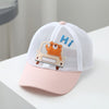 Pink hi car mesh cap / adjustable hat circumference (49-53cm)