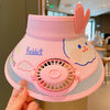 4# pink rabbit ears / one size fits all