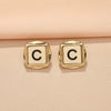 Copper coin letter c s2042