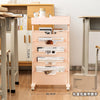 Pink - no drawer with wheels