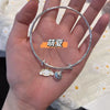 Cinnamon dog bracelet