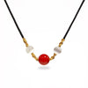 Opal onyx necklace