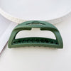 11cm semicircle - frosted forest green / ps/abs/pc