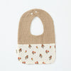 Little peach red (color matching gauze u-shaped saliva towel)