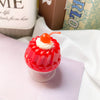 Macaron jelly stand-red