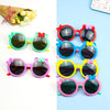 Contrast bow sunglasses