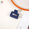 4cm small square - frosted dark blue / qiyue factory direct sales