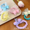 Cute mesh bow hair ties (average hair)
