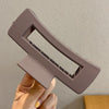 8#large square-brown (10.5cm)