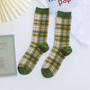 Green plaid / one size fits all