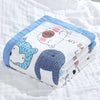 Blue bear head / 110*110cm