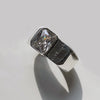 Vintage silver / adjustable opening