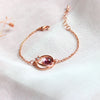 M1352【pink planet bracelet】