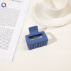 5cm square - frosted royal blue / qiyue factory direct sales