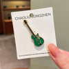 Green guitar