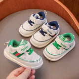 baby shoes spring and autumn boys casual toddler shoes 0-3 years old children's soft bottom shoes do not fall with girls' white shoes