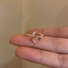 Single heart ring