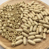 Original white / long bead 15*7mm