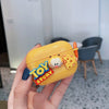 Headphone case-toy cheese tiger / apple airpods2 first/second generation