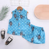 Tiger ml vest shirt blue / 80 cm