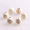 Default / lotus wood 20mm thick thread beads