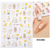Self-adhesive sticker stz-d04 (bare chip) / normal specifications
