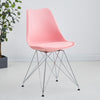 Tulip steel legs - pink
